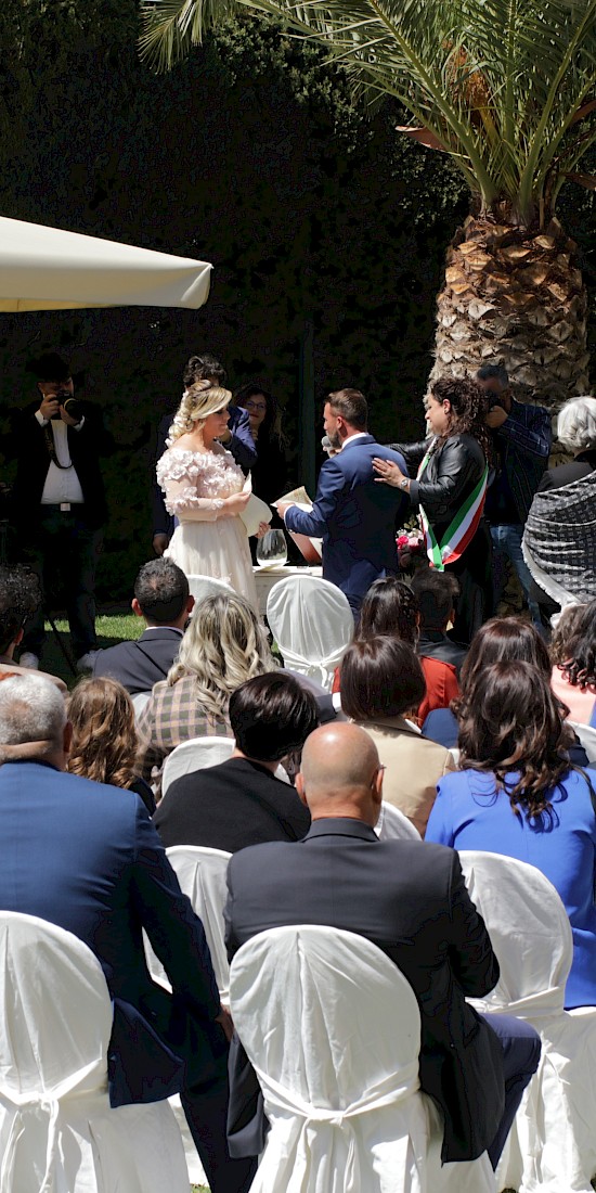 Civil ceremony wedding